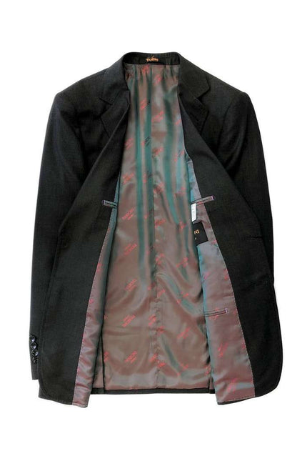 Charcoal 2-button Regular Fit Suit Men's Suit