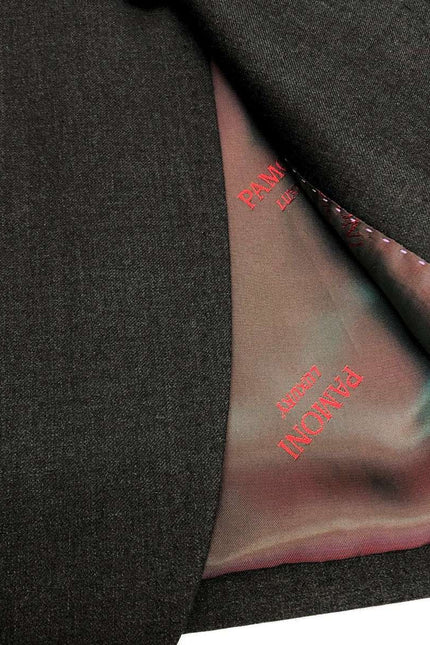 Charcoal 2-button Regular Fit Suit Men's Suit