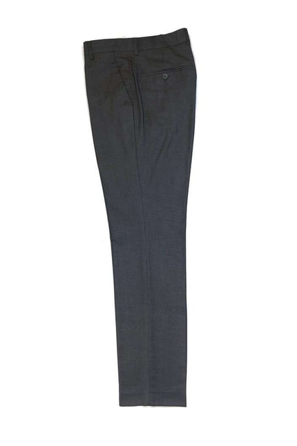 Grey 1-button Regular Fit Suit Men's Suit