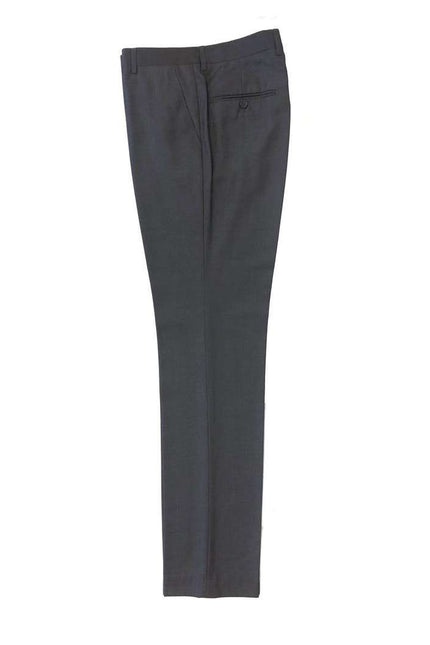 Grey 2-button Regular Fit Suit Men's Suit