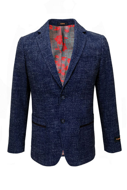 Blue Tweed Blazer
