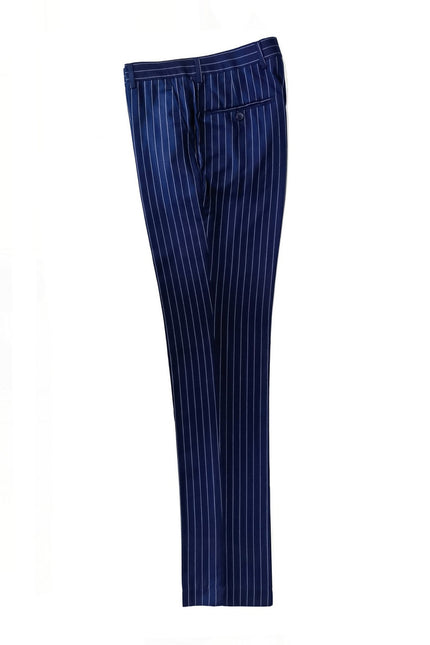 Blue Stripe 2 Button 3-Piece Suit