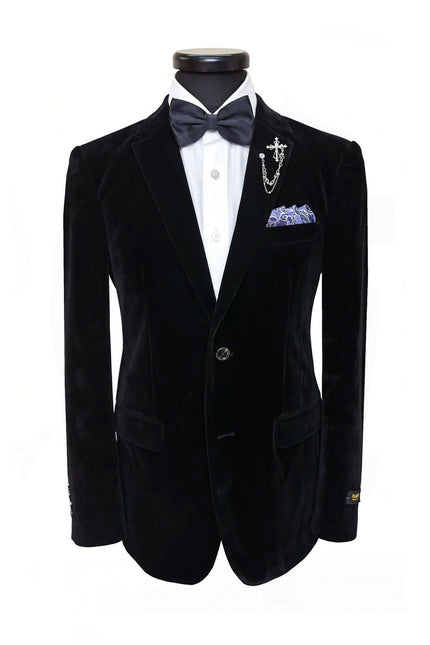 Black Velvet Blazer