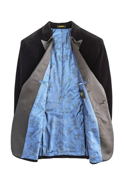 Black Velvet Dinner Blazer