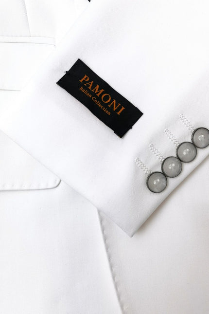 White Slim Fit 3-Piece Suit