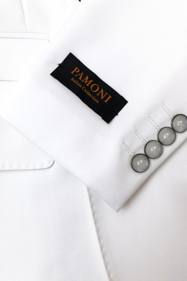 White Slim Fit 3-Piece Suit