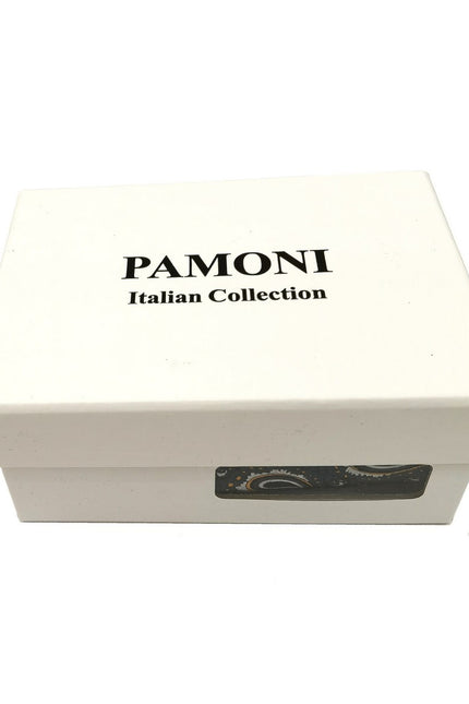 Green Orange Paisley Tie & Cufflinks set