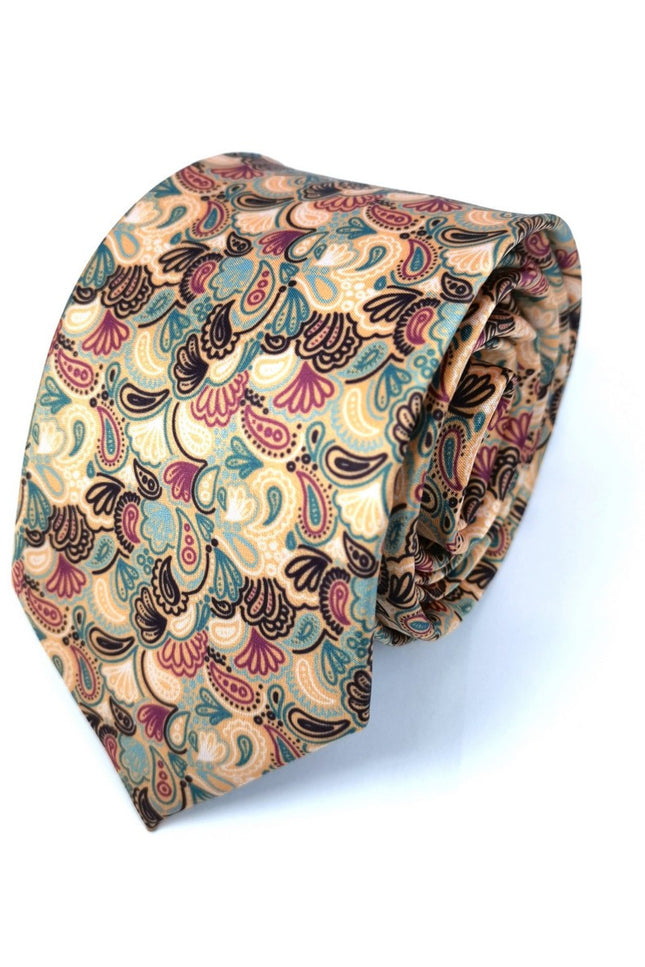Multi Coloured Paisley Tie