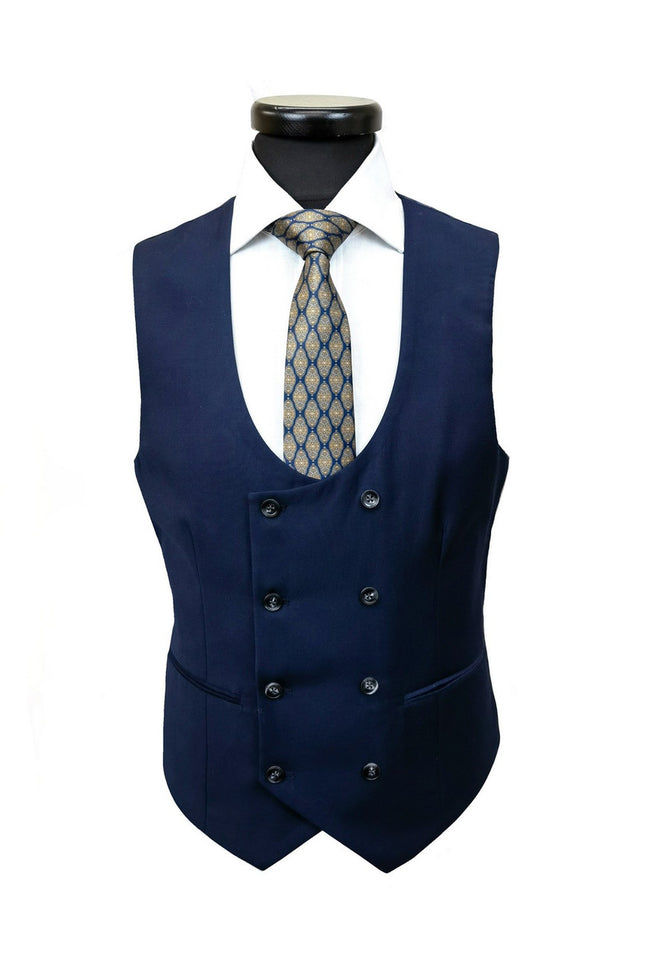 Navy Twill 3-Piece Suit