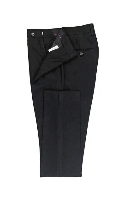 Black 3-Piece Slim Fit Suit Trousers