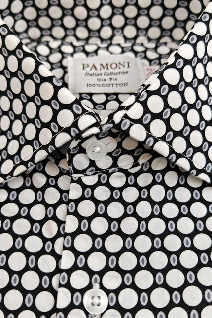 Black & White Polka Dots Shirt