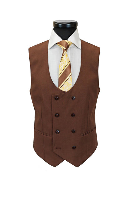 Dark Brown 3-Piece Suit