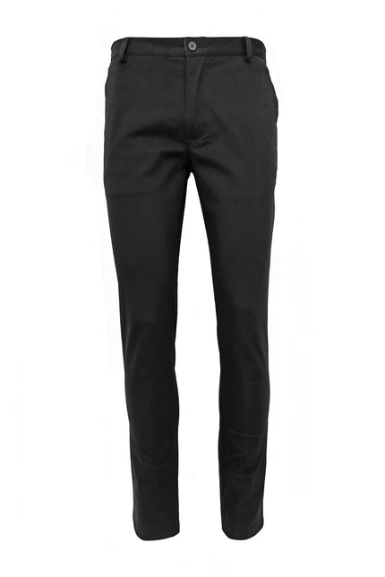 Black Slim Fit Chinos