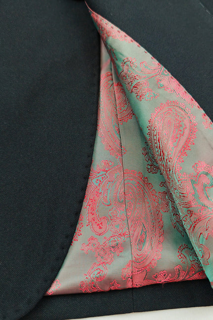 Men’s Black 3-Piece Slim Fit Suit