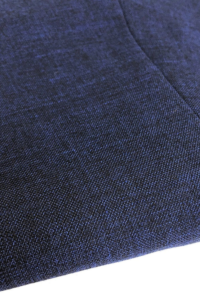 Slim Fit Blue Trousers Close Up