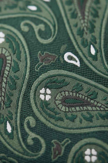 Emerald Paisley Luxury Tie Gift Set