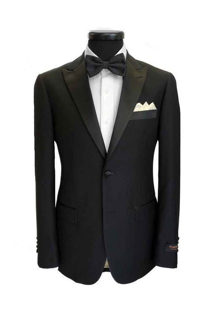 Black 2-button Dinner Suit