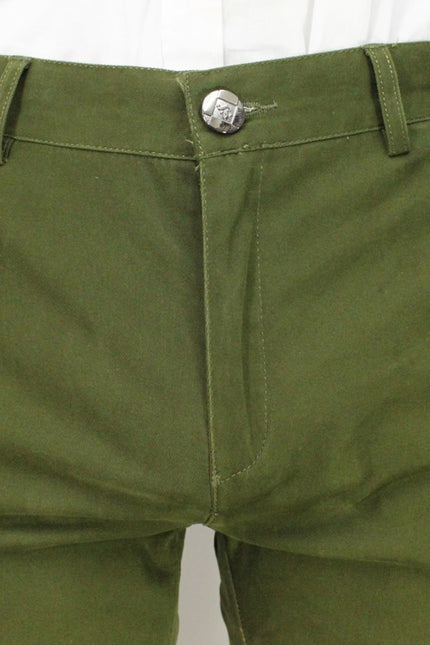 Waistline shot of the army stretch slim fit chino - Pamoni