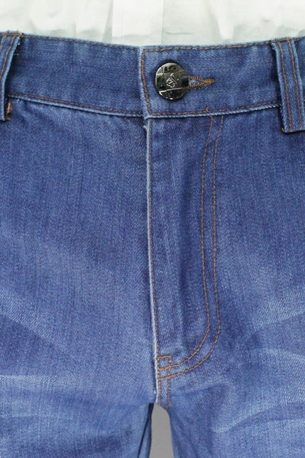 Vaqueros azules de corte regular