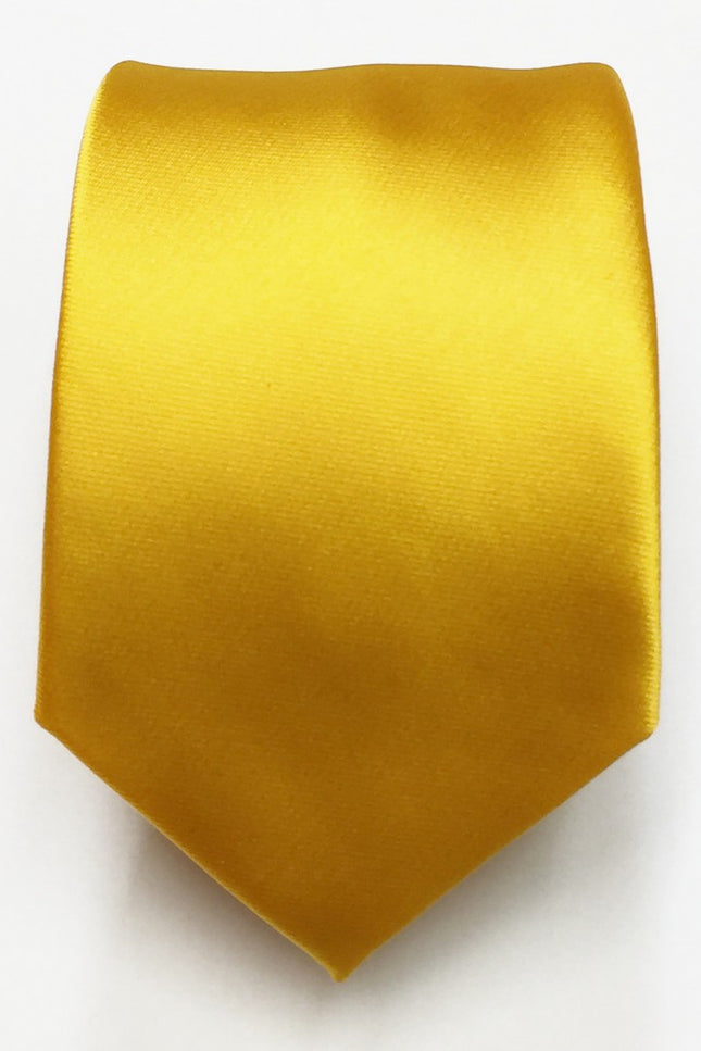 Plain Marigold Tie