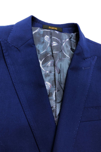 Cobalt Blue 1-button Slim Fit Suit
