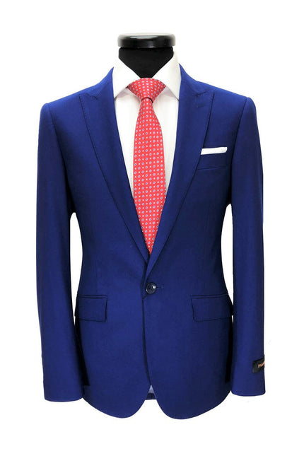 Cobalt Blue 1-button Slim Fit Suit
