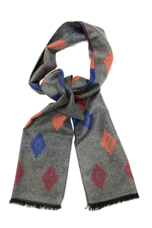 Diamond Embroidered Scarf -  Pamoni