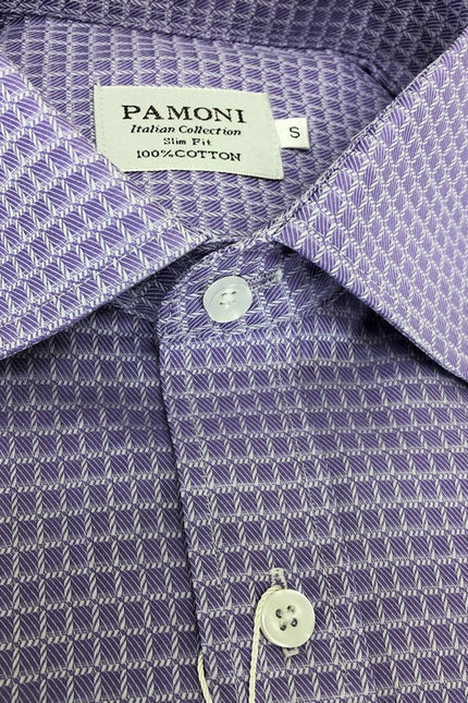 lilac check shirt - pamoni